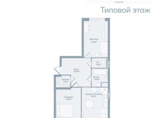 Продажа 2-комнатной квартиры, 69.5 м2, Астрахань, Моздокская улица, 40, Советский район