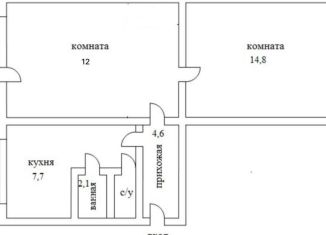 Сдача в аренду комнаты, 12 м2, посёлок Коммунарка, Бачуринская улица, 11