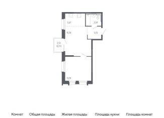 Продается однокомнатная квартира, 43.1 м2, Владивосток