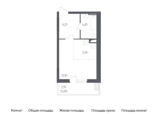 Продам квартиру студию, 31.7 м2, посёлок Жилино-1, жилой комплекс Егорово Парк, к1