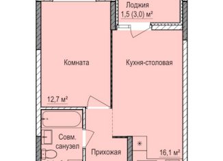 Однокомнатная квартира на продажу, 37.5 м2, Ижевск, Индустриальный район