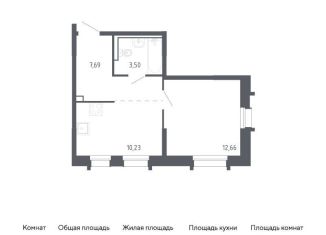 Продается 1-ком. квартира, 34.1 м2, Владивосток