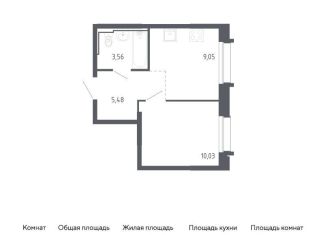 1-ком. квартира на продажу, 28.1 м2, Приморский край