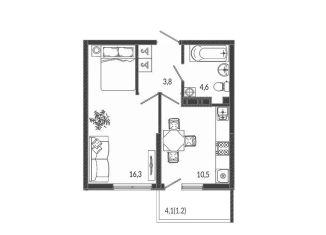 Продаю 1-комнатную квартиру, 36.4 м2, Сочи