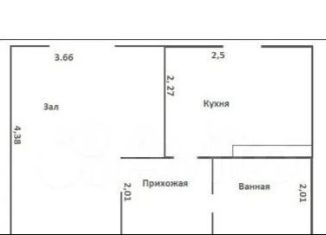 Продаю 1-комнатную квартиру, 26 м2, Анжеро-Судженск, Сосновая улица, 13