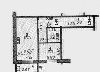 Продается 1-комнатная квартира, 38.1 м2, Саяногорск, микрорайон Южный, 3