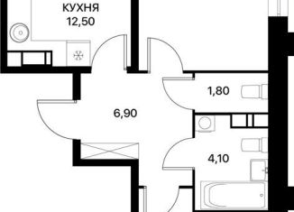 Продается двухкомнатная квартира, 58.6 м2, Ростов-на-Дону
