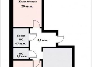 Сдам трехкомнатную квартиру, 67.1 м2, Москва, улица Александры Монаховой, 90к3