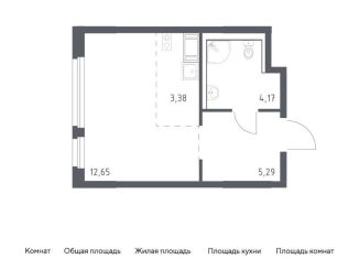 Продажа квартиры студии, 25.5 м2, Колпино