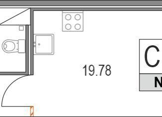 Квартира на продажу студия, 31.5 м2, Санкт-Петербург, Коломяжский проспект, 11, муниципальный округ Комендантский Аэродром