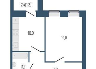 Продается 1-ком. квартира, 36.6 м2, Свердловская область