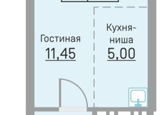 Продажа квартиры студии, 27.4 м2, деревня Кондратово, Водопроводная улица, 6/4