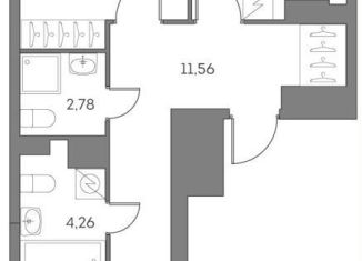Продажа 2-комнатной квартиры, 59 м2, Москва, Рязанский проспект, 2с27, ЮВАО