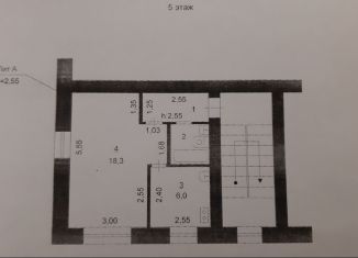 Продаю однокомнатную квартиру, 30.3 м2, Пласт, улица Строителей, 13