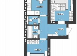 Продам двухкомнатную квартиру, 60.1 м2, Чита