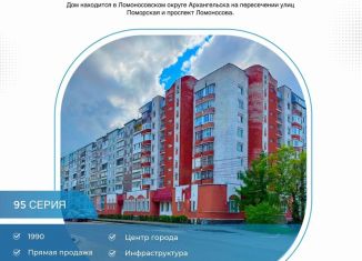 Однокомнатная квартира на продажу, 32.5 м2, Архангельск, Ломоносовский округ, проспект Ломоносова, 131