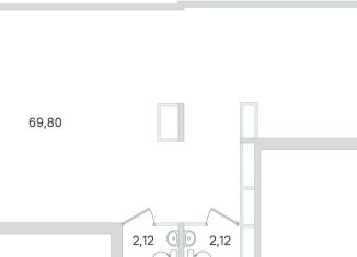 Помещение свободного назначения на продажу, 74.04 м2, Пушкин, Пущинская улица, 1к1