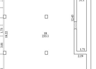 Сдача в аренду помещения свободного назначения, 233.1 м2, Благовещенск, Артиллерийская улица, 30