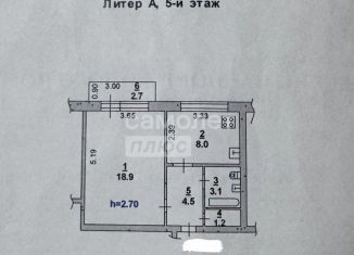 Продаю однокомнатную квартиру, 38 м2, Ростов-на-Дону, улица Тимошенко, 34, Октябрьский район