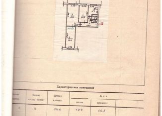 3-ком. квартира на продажу, 58.5 м2, поселок городского типа Воргашор, улица Энтузиастов, 22