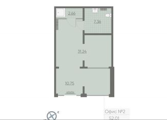 Продаю помещение свободного назначения, 48.8 м2, Санкт-Петербург, Северный проспект, 107, муниципальный округ Полюстрово