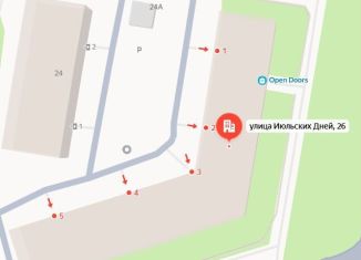 2-ком. квартира на продажу, 43.3 м2, Нижний Новгород, улица Июльских Дней, 26, Ленинский район