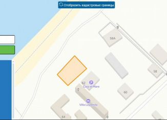 Продажа земельного участка, 3.7 сот., село Курортное, Набережная улица