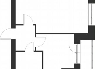 1-комнатная квартира на продажу, 34.3 м2, Тула