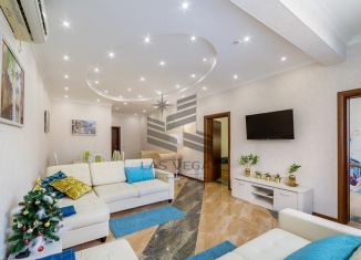 Сдается в аренду трехкомнатная квартира, 80 м2, Сочи, Виноградная улица, 2/2с2, микрорайон Гагарина