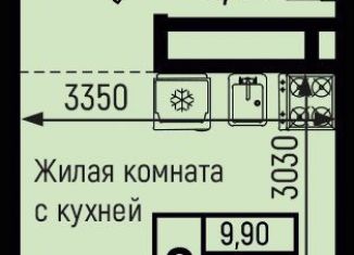 Продажа квартиры студии, 18 м2, село Небуг