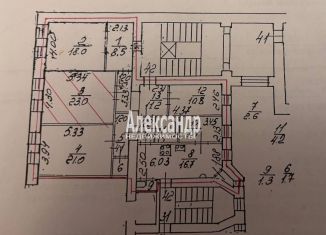 4-комнатная квартира на продажу, 130.5 м2, Санкт-Петербург, улица Всеволода Вишневского, 11, муниципальный округ Чкаловское