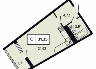 Продажа квартиры студии, 31.4 м2, Сочи