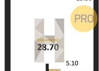 Продаю квартиру студию, 30.5 м2, Новосибирск, Калининский район