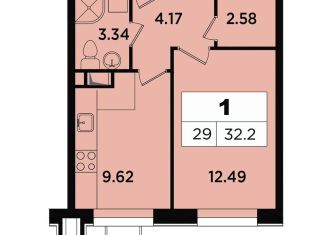 Продажа 1-ком. квартиры, 32.2 м2, Москва, Останкинский район, Берёзовая аллея, 19к4