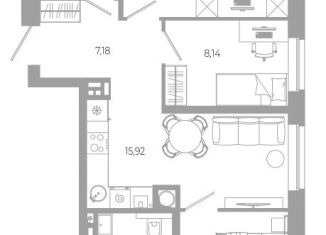 Продаю 3-комнатную квартиру, 62.5 м2, Астрахань, Боевая улица, 132с2, Советский район