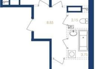 Продам двухкомнатную квартиру, 65.4 м2, Воронеж, улица Фридриха Энгельса, 88