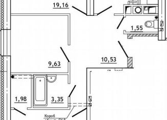 Продаю 3-ком. квартиру, 83.3 м2, деревня Алтуховка, Олимпийская улица, 2