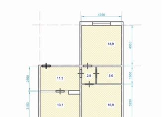 Продажа 2-комнатной квартиры, 67.7 м2, Челябинск, улица Трашутина, 25, Тракторозаводский район
