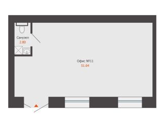 Продается помещение свободного назначения, 54 м2, Удмуртия, улица Строителя Николая Шишкина, 11/6