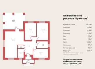 Продается дом, 143.8 м2, Липецк