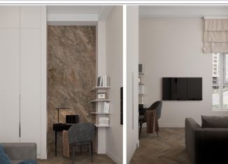 Сдаю в аренду двухкомнатную квартиру, 55 м2, Сочи, Пластунская улица, 104А, микрорайон Заречный