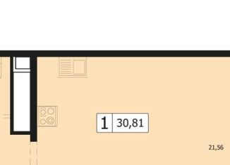 Продаю однокомнатную квартиру, 29.3 м2, Краснодар, улица Автолюбителей, 1Дк2, ЖК Парусная Регата