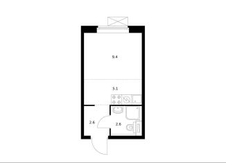 Продаю квартиру студию, 19.7 м2, Москва, ЮВАО, Люблинская улица, 78к2