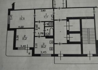 2-комнатная квартира на продажу, 53 м2, городской посёлок Приладожский