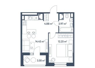 Продается 2-комнатная квартира, 37.3 м2, Москва, ЖК Светлый Мир Станция Л, жилой комплекс Светлый Мир Станция Л, к8