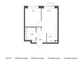 Продается 2-комнатная квартира, 32.6 м2, поселение Рязановское, жилой комплекс Алхимово, 14, ЖК Алхимово