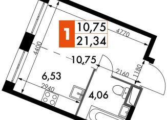 Продаю квартиру студию, 21.3 м2, поселение Московский