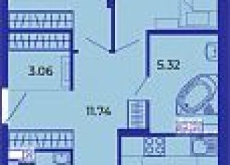 Продаю трехкомнатную квартиру, 86 м2, Брянск, улица имени О.С. Визнюка, 18, ЖК Резиденция Гринпарк