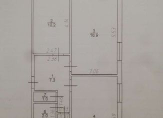 Продается 3-ком. квартира, 60.2 м2, Терек, улица Бесланеева, 13