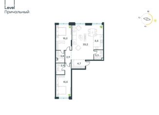 Продажа 3-комнатной квартиры, 88 м2, Москва, метро Международная, Причальный проезд, 10А